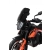 MRA szyba motocyklowa KTM ADVENTURE 890 R 2018-2022, forma TN, CZARNA