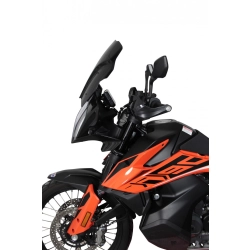 MRA szyba motocyklowa KTM ADVENTURE 890 R 2018-2022, forma TN, CZARNA