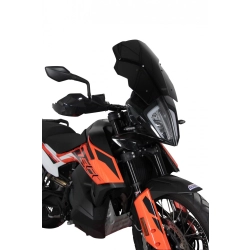 MRA szyba motocyklowa KTM ADVENTURE 890 R 2018-2022, forma TN, CZARNA