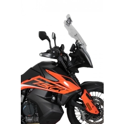 MRA szyba motocyklowa KTM ADVENTURE 890 R 2018-2022, forma VTN, BEZBARWNA
