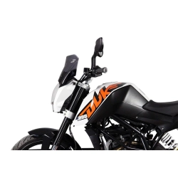 MRA szyba motocyklowa KTM DUKE 390 -2016, forma S, PRZYCIEMNIANA