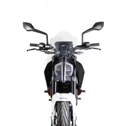 MRA szyba motocyklowa KTM DUKE 390 2017-2019, forma NSPM, BEZBARWNA