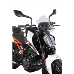 MRA szyba motocyklowa KTM DUKE 390 2017-2019, forma NSPM, BEZBARWNA
