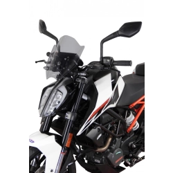 MRA szyba motocyklowa KTM DUKE 390 2017-2019, forma NSPM, PRZYCIEMNIANA
