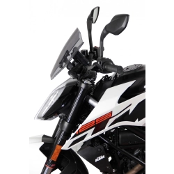 MRA szyba motocyklowa KTM DUKE 390 2017-2019, forma NSPM, PRZYCIEMNIANA