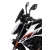 MRA szyba motocyklowa KTM DUKE 390 2017-2019, forma NSPM, CZARNA