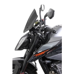 MRA szyba motocyklowa KTM DUKE 790 2018-2023, forma NRM, PRZYCIEMNIANA