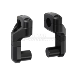 SW-MOTECH zestaw podwyższający kierownicę 22MM PODWYŻSZENIE 50-60MM REGULACJA ODCHYLENIA BLACK