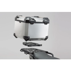 SW-MOTECH zestaw kufra CENTRALNEGO TRAX ADV HONDA NC700 S/X (11-14) NC750 S/X (14-15) SILVER