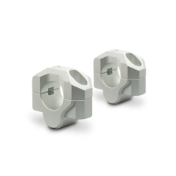 SW-MOTECH zestaw podwyższający kierownicę 28MM PODWYŻSZENIE 20MM SILVER