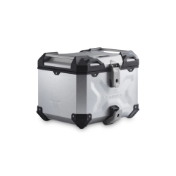 SW-MOTECH zestaw kufra CENTRALNEGO TRAX ADV KAWASAKI KLR 650 (22-) SILVER