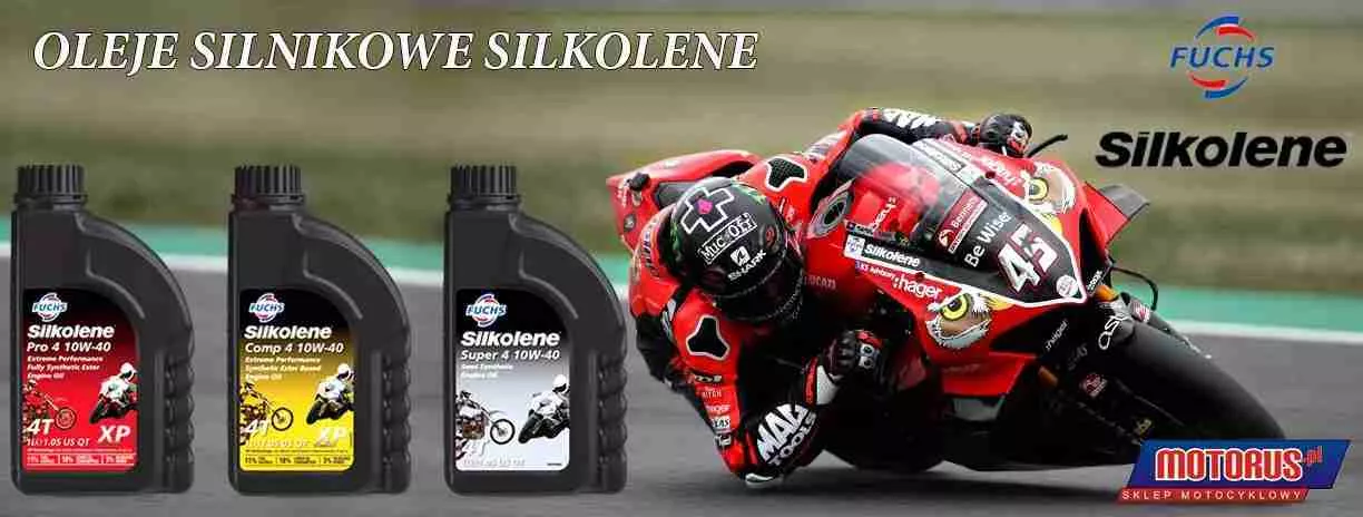 FUCHS SILKOLENE olej motocyklowy sklep motocyklowy MOTORUS.PL