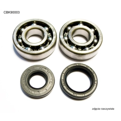BEARING WORX łożyska wału korbowego z uszczelniaczami YAMAHA YZ125 01-04 (NTN) (24-1025) MOTORUS.PL