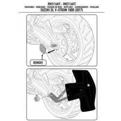 KAPPA mocowanie błotnika KRM01 I KRM02 SUZUKI DL 1000 V-STROM (17) ZASTĘPUJE RM3114KIT MOTORUS.PL