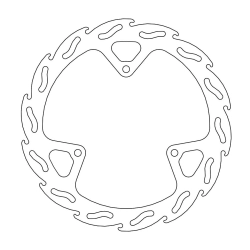 MOTO-MASTER tarcza hamulcowa PRZÓD FLAME KTM SX 65 02- , HUSQVARNA TC 65 17- , GASGAS MC 65 21-
