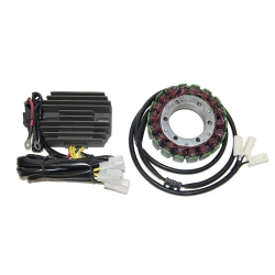 ELECTROSPORT ESK697 stator uzwojenie alternatora Z REGULATOREM KAWASAKI KVF750 BRUTE FORCE (08-11) (450W)