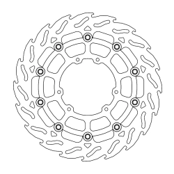 MOTO-MASTER TARCZA PŁYWAJĄCA PRZÓD 300MM FLAME (ALUMINIOWY ŚRODEK) HONDA CRF 250/450 04-25