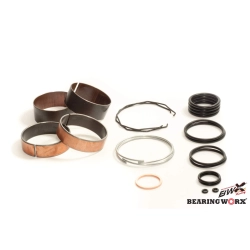 BEARING WORX zestaw tulejek (PANEWEK) zawieszenia PRZEDNIEGO HONDA CRF450R 09-16, KXF450 08-12, YZF450 10-19 (38-6075)=F