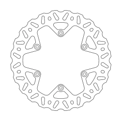 MOTO-MASTER tarcza hamulcowa TYŁ NITRO 245MM YAMAHA YZ/YZF/WRF 125/250 19-, YZF 450 18-19