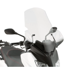 KAPPA szyba motocyklowa YAMAHA X-MAX 125-250 (10-13), MBK Skycruiser 125 (10-12) 73,5 X 63 CM PRZEZROCZYSTA POTRZEBNE MO