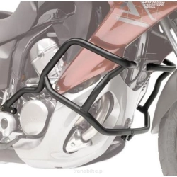 KAPPA gmole osłony silnika HONDA XL 700V TRANSALP 08-13 CZARNE MOTORUS.PL