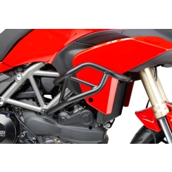 KAPPA gmole osłony silnika DUCATI MULTISTRADA 1200 (10-14) CZARNE MOTORUS.PL