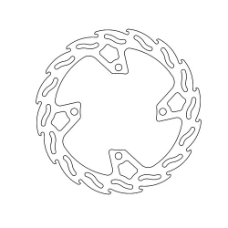 MOTO-MASTER tarcza hamulcowa TYŁ,TYLNA BIMOTA BX 450 23-, KAWASAKI KX 250 20, KX 450 19- (GRUBOŚĆ 4.4MM)