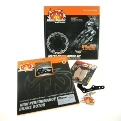 MOTO-MASTER ZESTAW HAMULCOWY DO KTM SX 85 21- , HUSQVARNA TC 85 21-, GASAS MC 85 21-, ZAWIERA TARCZA PŁYWAJĄCA 260MM (11