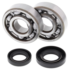 ALL BALLS ŁOŻYSKA WAŁU KORBOWEGO Z USZCZELNIACZAMI HONDA CR 80 / 85 85-07
