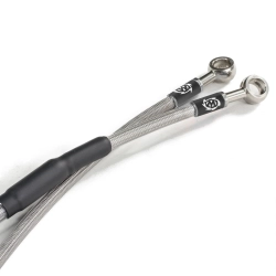 MOTO-MASTER przewód hamulcowy w STALOWYM oplocie TYŁ KTM SX/SXF/SX-F/EXC/EXCF/EXC-F 17- , HUSQVARNA TE/TC/FE/FC , GASGAS