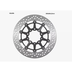 NG1056 tarcza hamulcowa PRZÓD KAWASAKI ER6 F/N, ZX 10R 04-15, ZX6R 05-18, KLE650 VERSYS 07-22, Z750 (300X80X5MM) (5X10,M