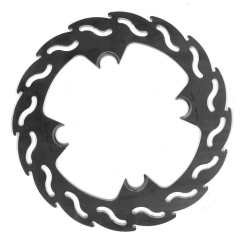 MOTO MASTER tarcza hamulcowa TYŁ FLAME HUSQVARNA 240MM sklep motocyklowy MOTORUS.PL