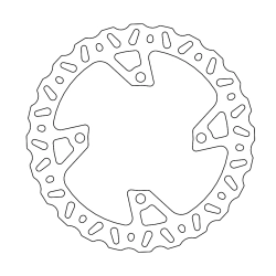 MOTO-MASTER tarcza hamulcowa TYŁ NITRO TYŁ 250MM KAWASAKI KXF 450 19 -