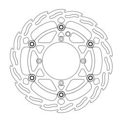 MOTO-MASTER tarcza hamulcowa (PŁYWAJĄCA) 260MM KTM SX 85 11-, 250/350 FREERIDE 14- HUSQVARNA TC85 14 PRZÓD (Z OTWOREM NA