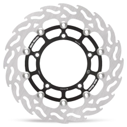 MOTO-MASTER TARCZA PŁYWAJĄCA PRZÓD FLAME (ALUMINIOWY ŚRODEK) PRAWA SUZUKI B-KING 07-13, DL 650 V-STROM 08-19, GSF650/125