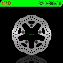 NG1571X tarcza hamulcowa TYŁ KTM SUPER DUKE 1290 14-18 (240X86X5,0MM) (5X8,5MM) WAVE