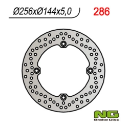 NG286 tarcza hamulcowa TYŁ HONDA XRV 750, XL1000V, CBR1100XX (256x144x5,0MM) (4X10,5MM)
