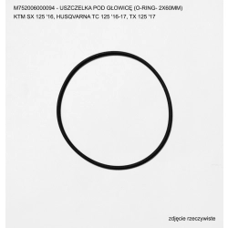 ATHENA M752006000094 uszczelka pod głowicę ( głowicy) (O-RING- 2X60MM) KTM SX 125 16-18, HUSQVARNA TC 125 16-18, TX 125