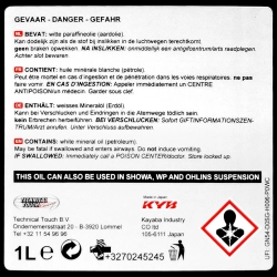 KYB 01 olej przedniego zawieszenia do teleskopów lag 1L sklep MOTORUS.PL