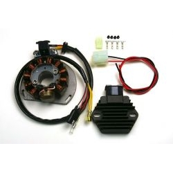 Electrex G147+RR58 stator uzwojenie alternatora plus regulator KTM 125EXC, 200EXC, 300EXC GAS GAS EC200/250/300 (00- )