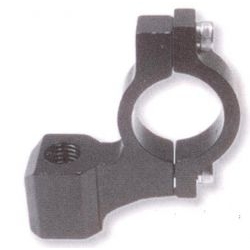 JMT uchwyt lusterka M10 prawy gwint, czarny do kierownicy 7/8 (22mm) 1 szt.