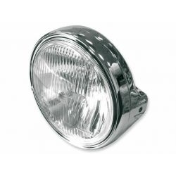 VICMA 7275 lampa reflektor przód 190mm H4 12V 60/55W + 12V 5W MOTO GUZZI Nevada Classic/Aquila Nera 750 (09-), V7 Classic (08-), Griso 8V 1200 (07-)