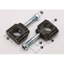 RENTHAL CL001 mocowanie kierownicy 28.6mm 5mm OFFSET HONDA/KAWASAKI/SUZUKI sklep MOTORUS.PL