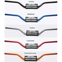 RENTHAL 604-01 FATBAR kierownica motocyklowa 28,6MM MX FATBAR HONDA CR/CRF, KAWASAKI KX/KXF z GĄBKĄ MOTORUS.PL