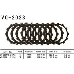 VESRAH VC-2028 komplet motocyklowych tarcz sprzęgła sklep MOTORUS.PL