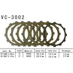 VESRAH VC-3002 komplet motocyklowych tarcz sprzęgła sklep MOTORUS.PL