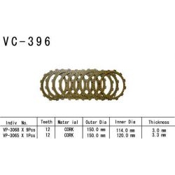 VESRAH VC-396 komplet motocyklowych tarcz sprzęgła sklep MOTORUS.PL