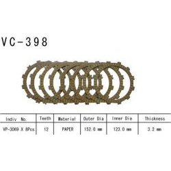 VESRAH VC-398 komplet motocyklowych tarcz sprzęgła sklep MOTORUS.PL