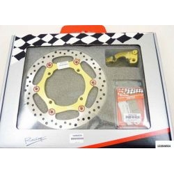 BREMBO 122.B069.24 komplet tarcza hamulcowa, adapter, klocki OVERSIZE MX, Enduro Suzuki RMZ 250, 450