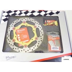 BREMBO 122.B069.28 komplet tarcza hamulcowa, adapter, klocki OVERSIZE MX, Enduro Yamaha YZF / WRF 250 - 450